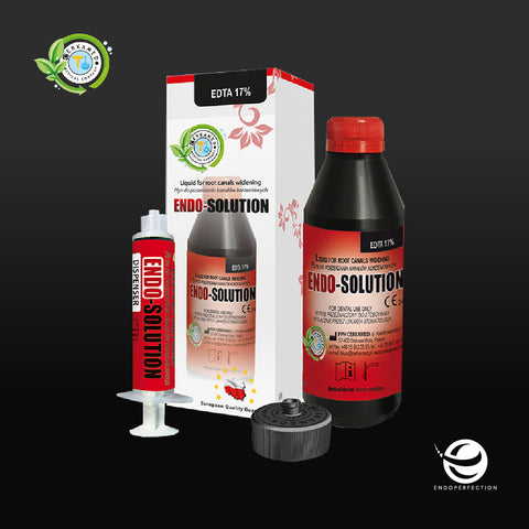 Image of Cerkamed Endo Solution 17% EDTA Root Canal Widening Liquid. Endodontic Irrigation & Disinfection