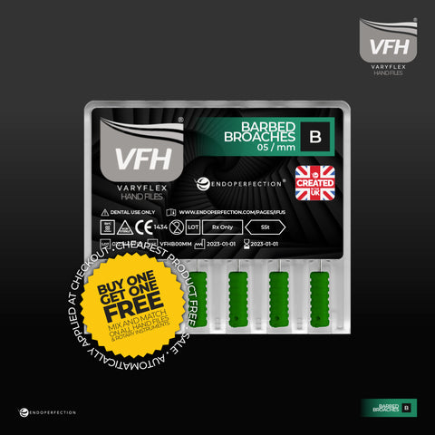 Barbed Broaches | VaryFlex SSt Non-Sterile Hand File
