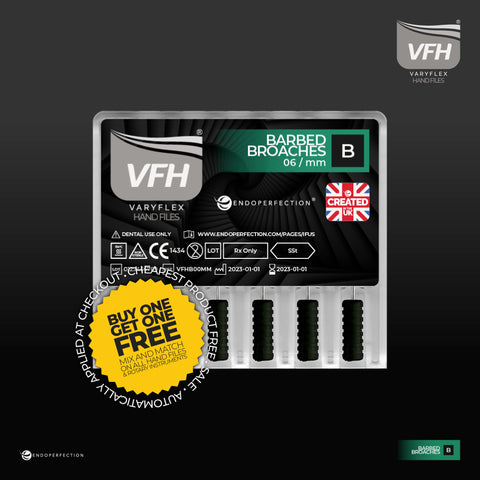 Barbed Broaches | VaryFlex SSt Non-Sterile Hand File