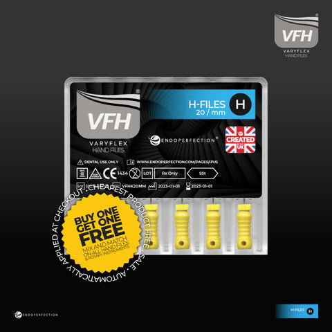H-Files | VaryFlex SSt Non-Sterile Hand File - High Quality Hand Files - Alternative to Tulsa H-File, Edge H-File™ - Clear the root canal space