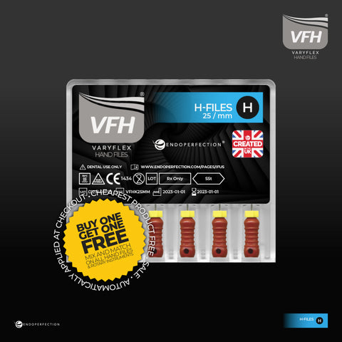 H-Files | VaryFlex SSt Non-Sterile Hand File - High Quality Hand Files - Alternative to Tulsa H-File, Edge H-File™ - Clear the root canal space