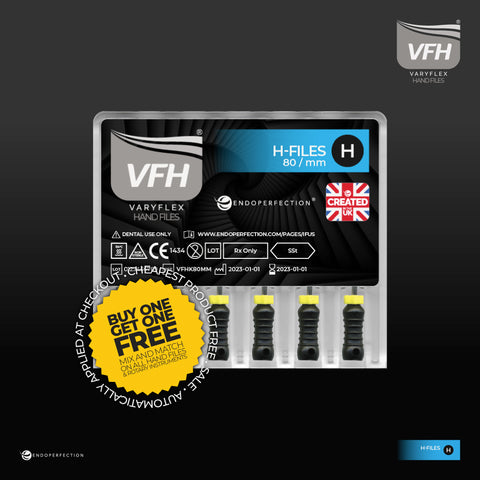 H-Files | VaryFlex SSt Non-Sterile Hand File - High Quality Hand Files - Alternative to Tulsa H-File, Edge H-File™ - Clear the root canal space