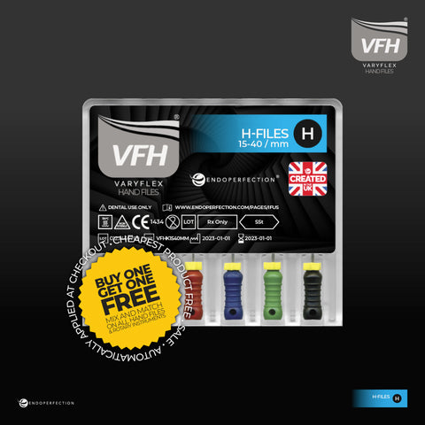 H-Files | VaryFlex SSt Non-Sterile Hand File - High Quality Hand Files - Alternative to Tulsa H-File, Edge H-File™ - Clear the root canal space