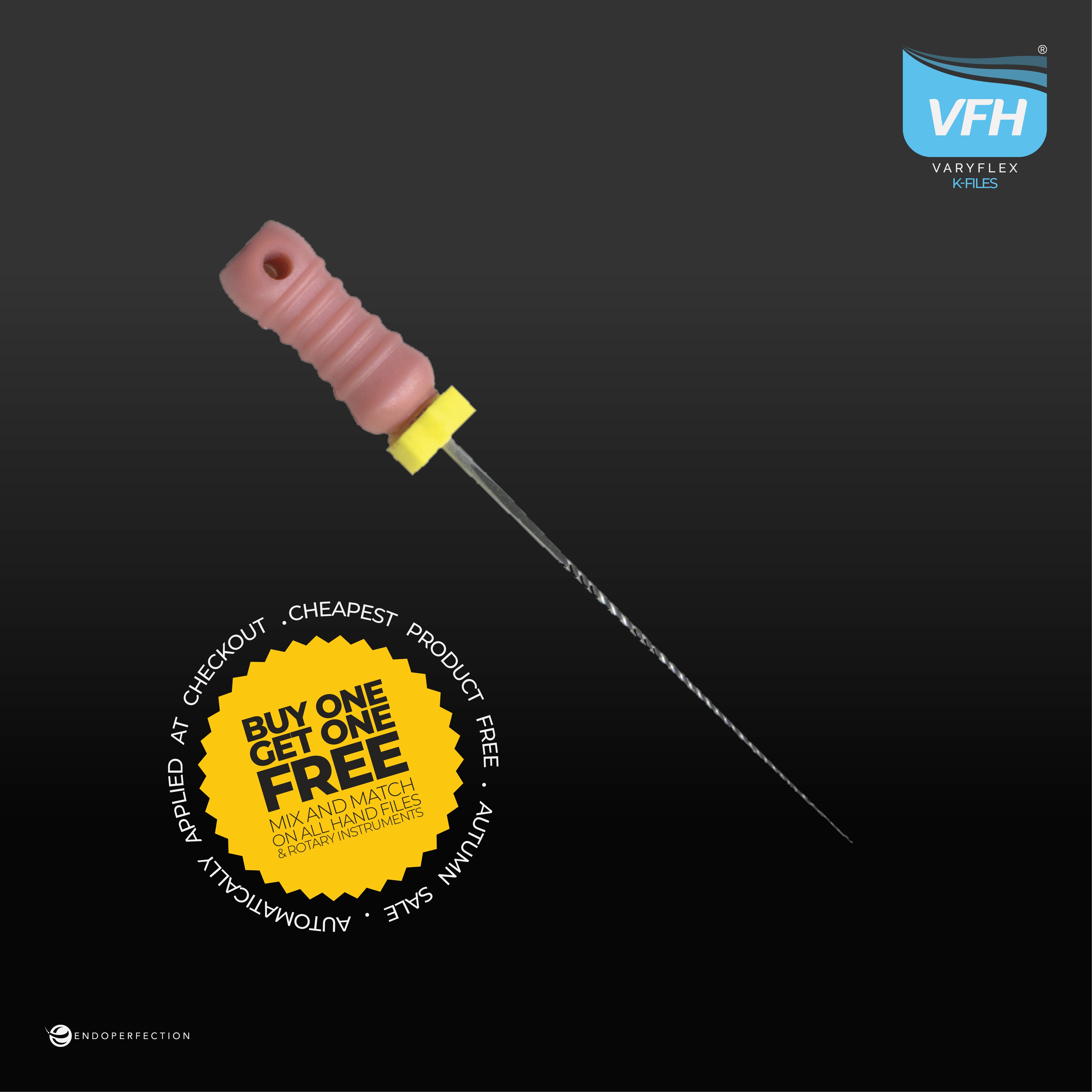 Hand File Defects K-Files | VaryFlex SSt Sterile Hand File | Endoperfection