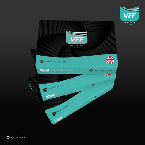 VaryFlex VFF Flow | Sterile Constant Taper Rotary File - For Shaping Success - Alternative to EdgeSequel Sapphire™, Vortex® Blue - Follow the sequence for predictable outcomes